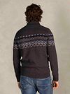 NZA Pull Iker Nordic Wool Blend Hazel Model / Achterkant