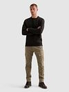 PME Legend Jacquard Structure Pullover Anthrazit