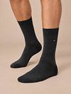 Skarpetki Tommy Hilfiger 2-pack Birdseye w kolorze czarnym Model / Voorkant