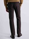 Spodnie Pierre Cardin Lyon Tapered Print brązowe Model / Achterkant