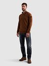 PME Legend Half Zip Maglione Rib Arabian Spice