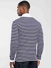 Armor-Lux Navy Sweater Stripes  Model / Achterkant