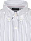 Steppin' Out Yale Camisa Casual Manga Corta A Rayas Lichtblauw Product / Detail