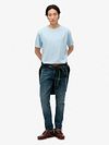 Superdry Tee Essentials Relaxed Azul claro Model / Voorkant