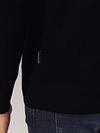 State of Art Jersey Media Cremallera Navy Model / Detail