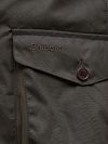Barbour Beacon Chaqueta Encerada Olive Model / Detail