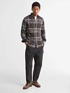 Camicia Barbour Dovedale a quadri marrone Model / Voorkant