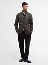 Barbour Beacon Chaqueta Encerada Olive Model / Voorkant