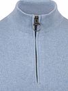 Barbour Half Zip Trui Lichtblauw Product / Detail