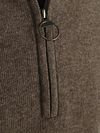 Barbour Halv Zip Trøje i Uld Taupe Product / Detail