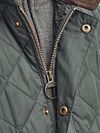 Barbour kamizelka New Lowerdale Gilet w kolorze szałwiowej zieleni Model / Detail