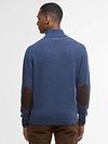 Barbour Mocker Pullover Wolle Indigo Model / Achterkant
