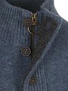 Barbour Mocker Trui Wol Indigo Product / Detail