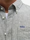 Barbour Shirt Nelson Tailored Groen Model / Detail