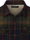 Barbour Overshirt Wool Blend Plaid Willberry Olive Product / Detail