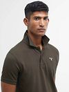 Barbour Pikétröja Militärgrön Model / Voorkant