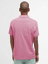 Barbour Polo Piqué True Rose Model / Achterkant