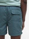 Barbour Shorts de Bain Logo Vintage Teal Model / Detail