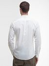 Barbour Skjorta Nelson Tailored Vit Model / Achterkant