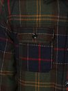 Barbour Surchemise Wool Blend Plaid Willberry Olive Product / Detail