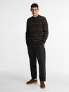 Sweter Barbour Fairisle z wełny w kolorze camel Model / Voorkant