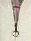 Barbour Trui Half Zip Greige Product / Detail