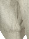 Barbour Trui Half Zip Greige Product / Detail
