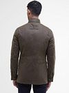 Barbour woskowana kurtka Corbridge brązowa Model / Achterkant