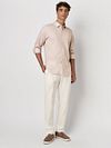 Camicia Desoto Monochrome Beige Model / Voorkant