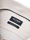 OLYMP Luxor Camisa Elegante Rayas Beige Product / Detail