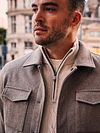 Suitable Overshirt Twill Beige
