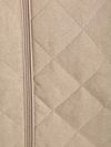 CASAMODA Gilet Zippé Hybride Matelassé Taupe Product / Detail
