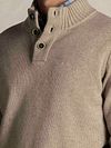 NZA Adan Jersey Cuello Alto Warm Beige Model / Detail