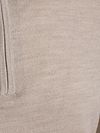 Profuomo Half Zip Pullover Merino Wool Beige