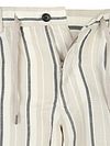 Boss Chino Short Linen Blend Stripes Beige Product / Detail