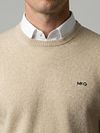 McGregor Pull Cotton Cashmere Sand Model / Detail
