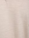 Profuomo Longsleeve Poloshirt Merinowolle Beige