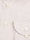 Profuomo Twill Shirt Stripes Beige