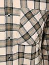 No Excess Shirt Yarn Dyed Check Beige Product / Detail