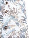 R2 Skjorte Leaves Print Beige