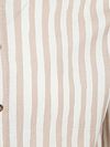 R2 Skjorte Linblanding Stripes Beige Product / Detail