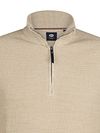 Petrol Knitted Half-Zip Sweater Nashville Beige Product / Detail