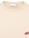 Supply & Co T-Shirt Imprimé au dos Warren Écru
