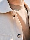 Suitable Drop Loop Overshirt Sand Model / Detail