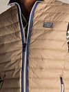 NZA Veste Sans Manches Puffer Beige Model / Detail