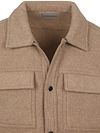 Overshirt Suitable z domieszką wełny w kolorze beżowym Product / Detail