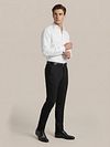 Suitable Koszula White Twill z podwójnym mankietem Model / Voorkant