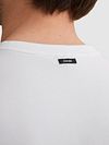 T-shirt Vanguard z logo w kolorze białym Model / Detail
