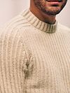 Pullover Suitable in lana bollita écru Model / Detail