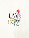 T-Shirt Shiwi Finn Sketched Flowers bianco sporco Product / Detail